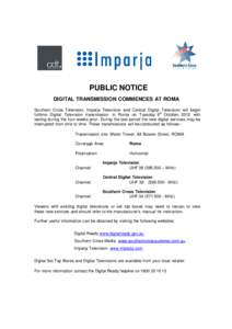 Microsoft Word - Roma Public Notice.docx