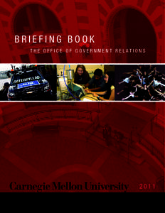 BRIEFING BOOK THE OFFICE OF GOVERNMENT RELATIONS 2011  CONTENTS
