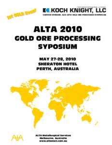 ALTA Gold 2010 Proceedings