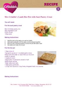 Microsoft Word - Lamb Hot Pot with Suet Pastry.doc