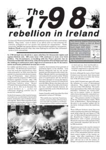 Ireland / Celtic nationalism / Nationalism / Society of United Irishmen / Wexford Rebellion / Irish Nationalist Movement / Defenders / James Hope / Irish republicanism / United Irishmen / Irish people / Irish Rebellion