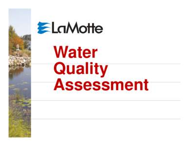 Microsoft PowerPoint - Water Quality Assessment Workshop PowerPoint-Long Beach