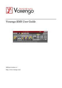 Voxengo BMS User Guide  Software version 2.2 http://www.voxengo.com/  Voxengo BMS User Guide