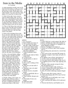 NP-complete problems / Leisure / Logic puzzles / Crossword / Puzzles