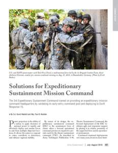 Sustainment Brigade / Sustainment Command / 13th Sustainment Command / 4th Sustainment Command