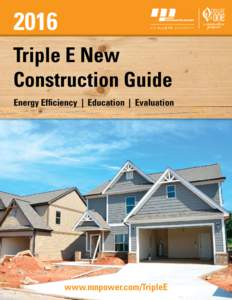 Triple E New Construction Pyramid of Conservation
