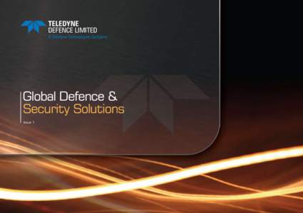 TELEDYNE DEFENCE LIMITED A Teledyne Technologies Company  Global Defence &