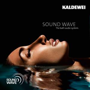 SOUND WAVE  The bath audio system. MUSIC, RADIO, FILMS AND AUDIO BOOKS