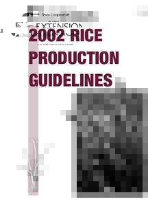 DRICE PRODUCTION GUIDELINES