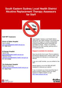 Microsoft Word - South Eastern Sydney Local Health District NRT Flyer