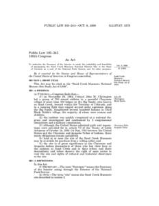 PUBLIC LAW 105–243—OCT. 6, [removed]STAT[removed]Public Law 105–243 105th Congress