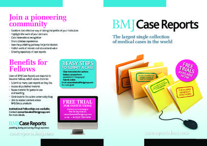 BMJ Case Reports Inst 4pp A5 Flyer