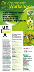 Tamara van Mölken  Plant-microbe-insect interactions: from molecular mechanisms to