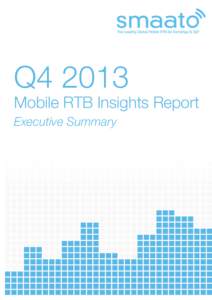 Q4Mobile RTB Insights Report Executive Summary  Mobile RTB Insights Report - Q4 2013
