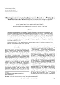 c Indian Academy of Sciences  RESEARCH ARTICLE