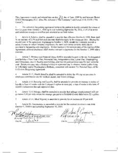 +^ N  1 day of June, 2009 by and between Hearst This Agreement is made and entered into on this SOCO Newspapers, LLC, d/b/a The Advocate (