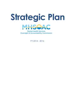 MHSOAC 2014 Strategic Plan