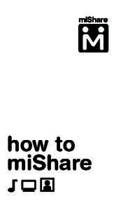 how to miShare miShare switch source status light