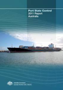 Port State Control 2011 Report Australia Australian Maritime Safety Authority