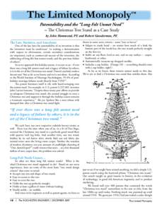 Culture / Christmas tree stand / Christmas tree / Tree stand / Prior art / Tree worship / Christmas music / Inventor / Inventive step and non-obviousness / Patent law / Christmas / Law