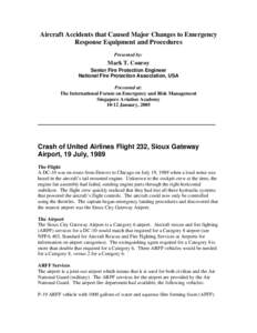 Crash of United Airlines Flight 232, July 19, 1989