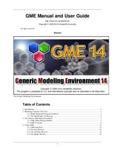 GME Manual and User Guide