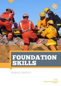 foundation skills public safety foundation skills public safety