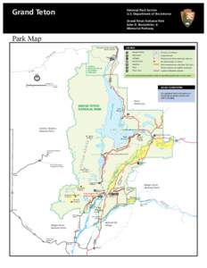 John D. Rockefeller /  Jr. Memorial Parkway / Grand Teton National Park / Bridger-Teton National Forest / Teton Pass / Teton National Forest / Jackson Hole / Teton Wilderness / Taggart Lake / Jackson Lake / Wyoming / Geography of the United States / Greater Yellowstone Ecosystem