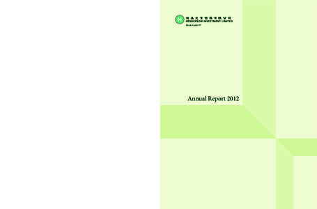 Stock Code : 97  Stock Code : 97 Annual Report 2012