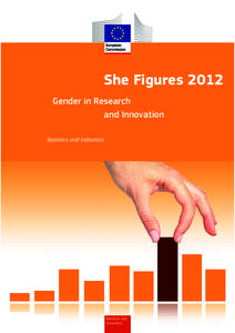 She Figures 2012 Gender in Research and Innovation Statistics and Indicators  Research and