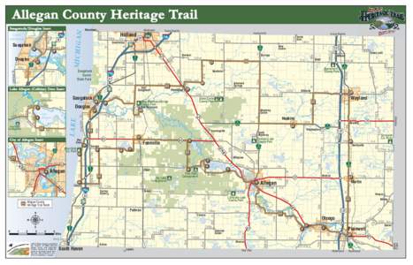 Allegan County Heritage Trail St Rd  Ave