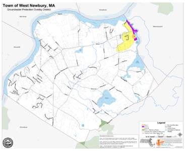 Town of West Newbury, MA Groundwater Protection Overlay District Ri v er Rd  iver