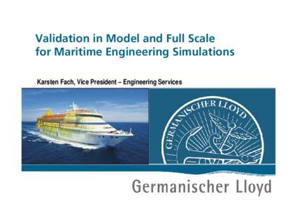 Validation / Simulation / Business / Science / CD-adapco / Pharmaceutical industry / Validity