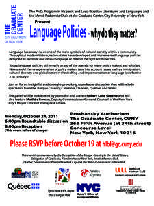 Language Policies30 03 11