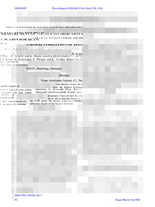MOPSO57  Proceedings of FEL2013, New York, NY, USA MEASUREMENT OF WIGNER DISTRIBUTION FUNCTION FOR BEAM CHARACTERIZATION OF FELs*