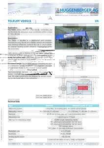 Physical Security Monitoring of Engineering Structures  Telelot VDD2/3 v4
