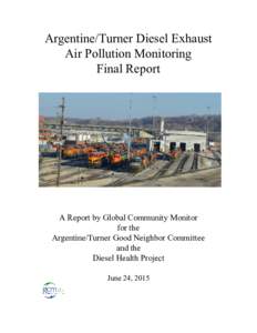 Argentine/Turner ​ Diesel​  ​ Exhaust   Air ​ Pollution​