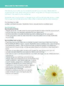Email The Fairway Spa - Gate fold insert page_2015