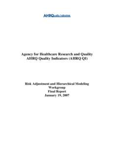 Microsoft Word - AHRQ RAHM Workgroup Technical Report_Final.doc