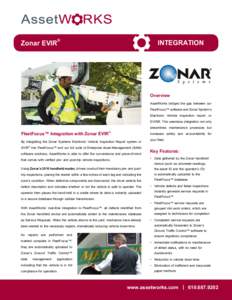 INTEGRATION  Zonar EVIR® Overview