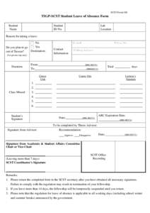 Microsoft Word - Form106 Leave Absence