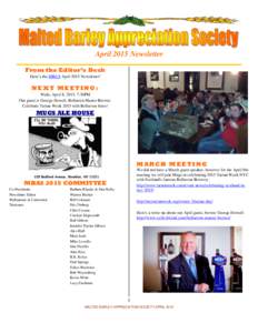 MBAS July 2003 Newsletter