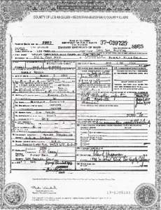 Autopsyfiles.org - Jean Harlow Death Certificate   