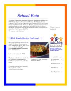 United States Department of Agriculture / 79th United States Congress / National School Lunch Act / Food and Nutrition Service / Nutrition / School meal / ServSafe / Summer Food Service Program / Food safety / Food and drink / Health / Safety