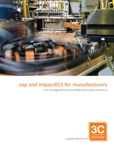 sap and impactECS for manufacturers cost management and profitability analysis solutions a publication from  who wrote this book?