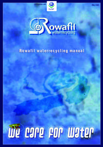 in coöperation with  Rowafil waterrecycling manual May 2003