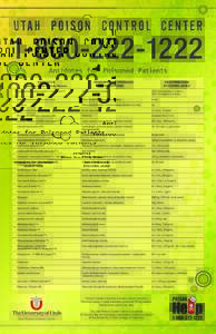 Antidotes for Poisoned Patients ANTIDOTES POISONING OR OVERDOSE INDICATIONS