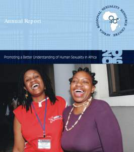 Annual Report  Promoting a Better Understanding of Human