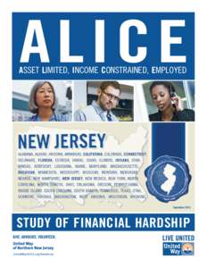 ALICE ASSET LIMITED, INCOME CONSTRAINED, EMPLOYED September[removed]STUDY OF FINANCIAL HARDSHIP