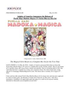 Anime / Puella Magi Madoka Magica / Aniplex / Speculative fiction / Fiction / Shaft / Seinen manga / Homura Akemi / Aniplex of America / Madoka Kaname / Gen Urobuchi / Yuki Kajiura